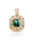 14k Bi-Color Tourmaline Pendant | 1 of 1