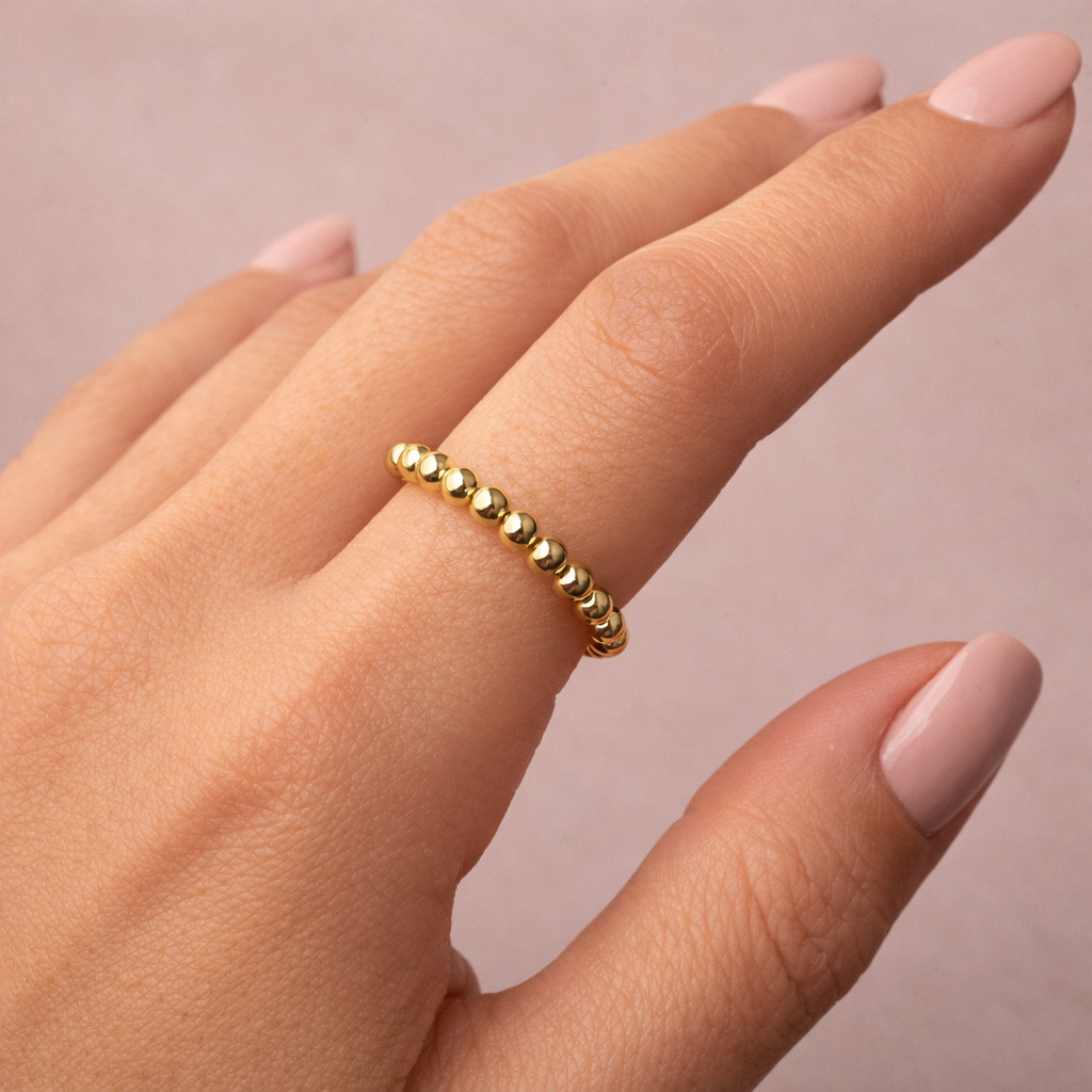 Beaded Stretch Ring