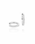 14k Diamond Huggies | .18 CTW