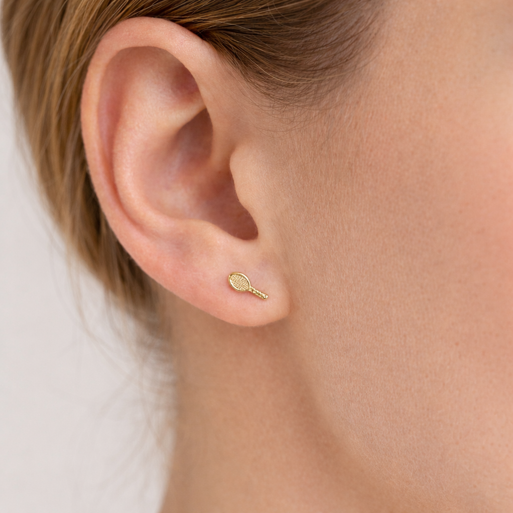 Gold Filled Racket Studs
