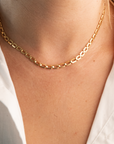 Gold Filled Mini Retro Necklace