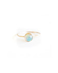 Gold Filled Natural Opal Ring