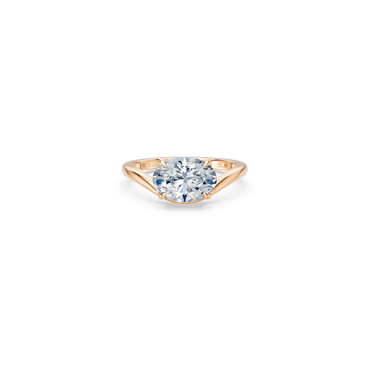 14k Allure Oval Ring