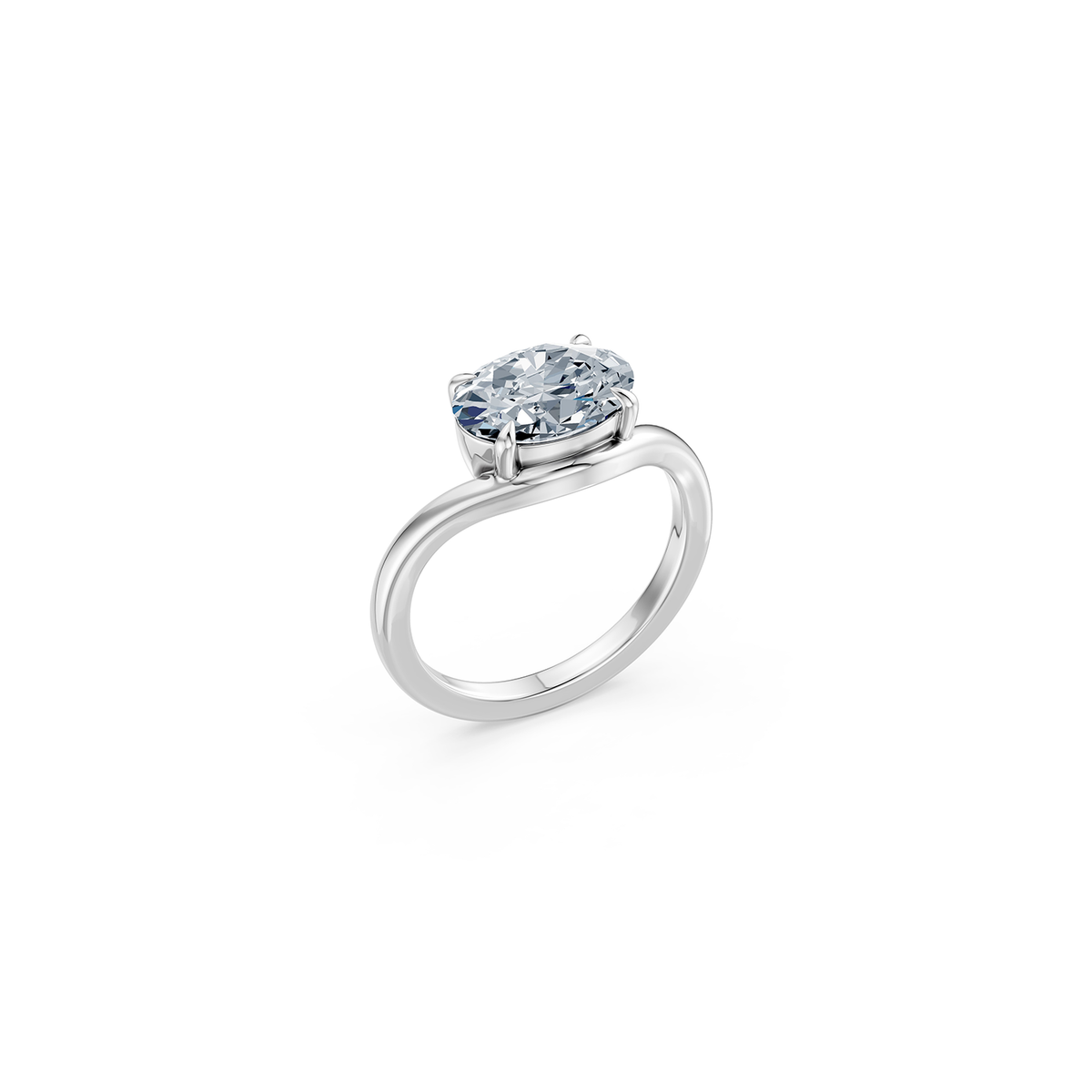 14k Allure Oval Ring