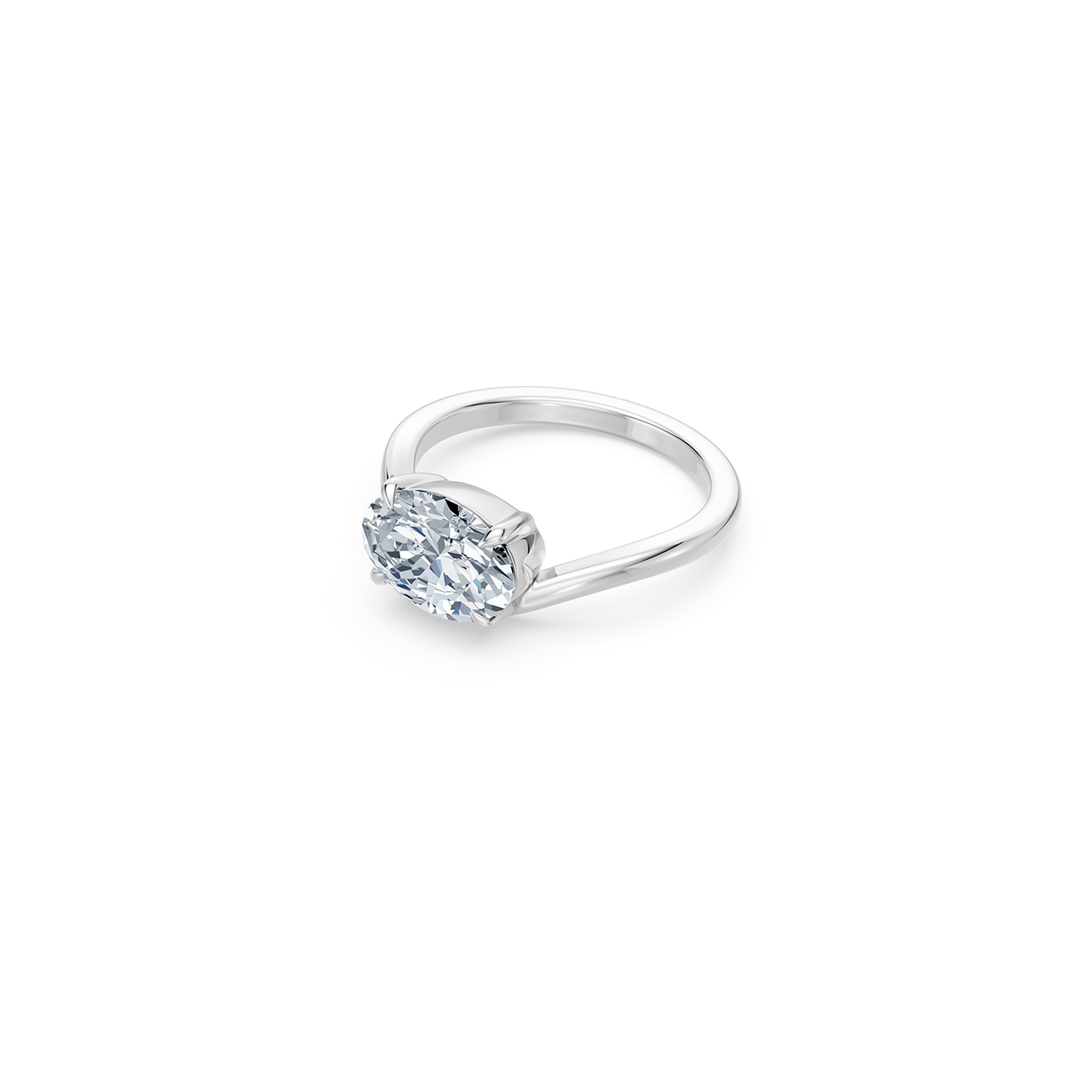 14k Allure Oval Ring