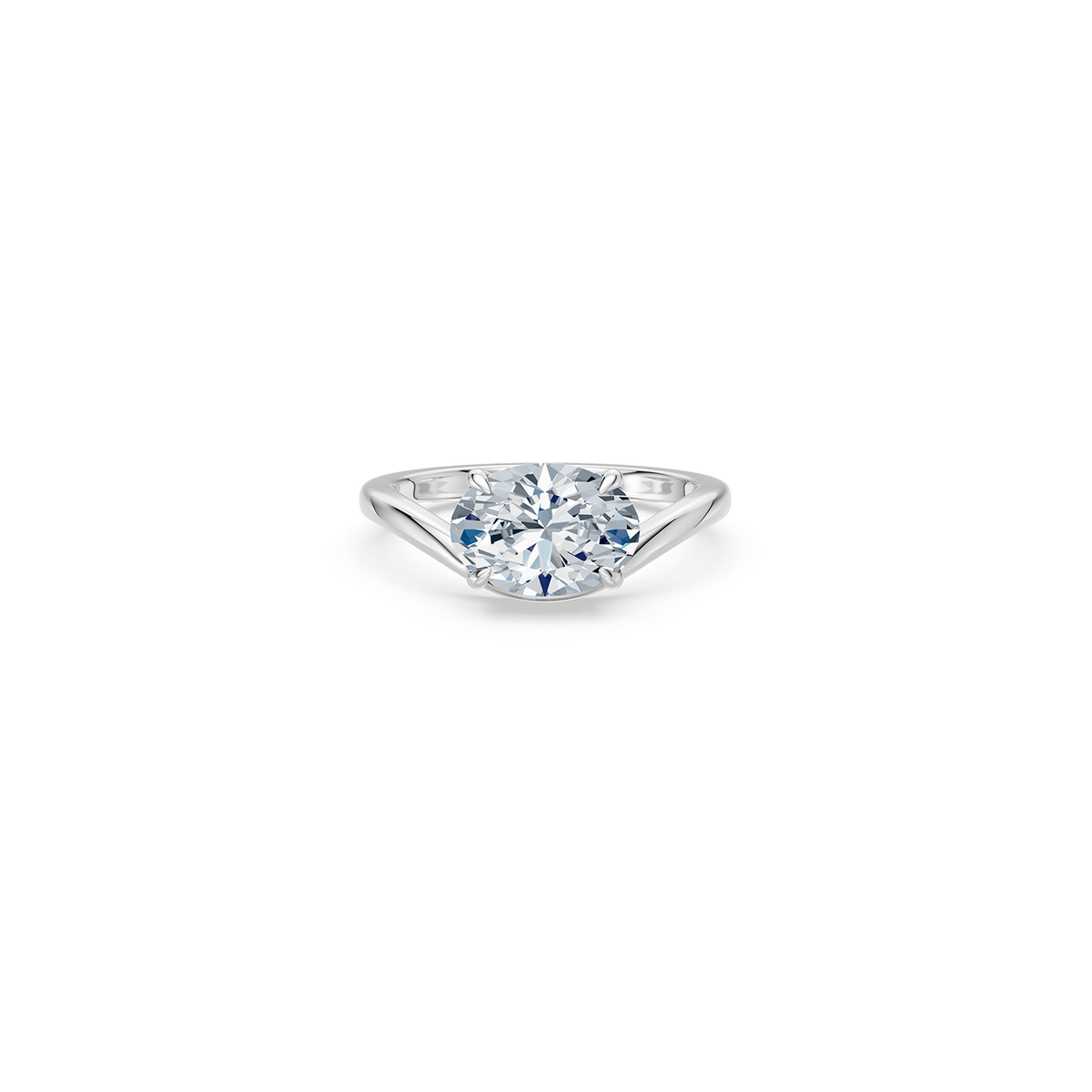 14k Allure Oval Ring
