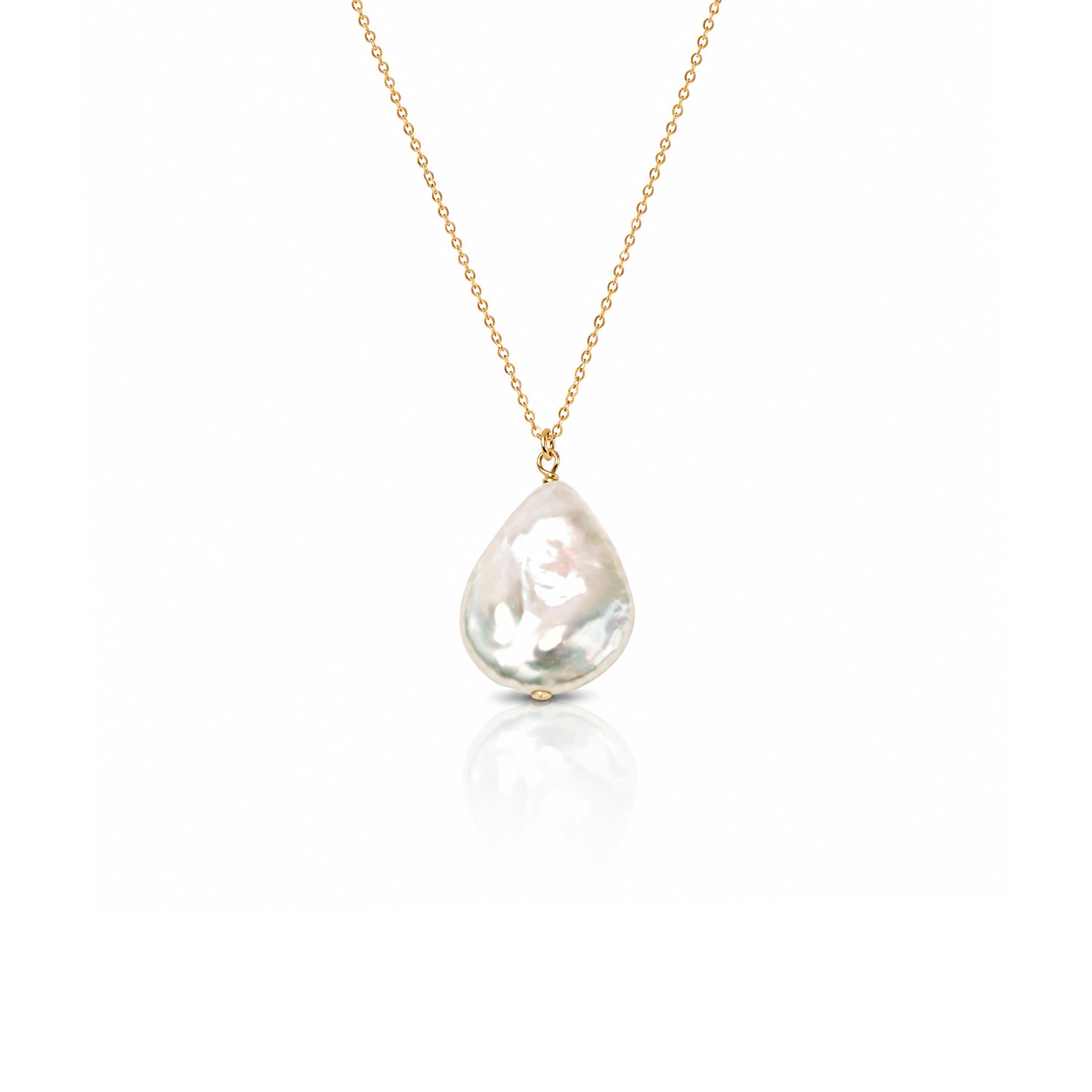 Pearl Tear Drop Necklace
