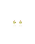 Petite Birthstone Bezel Studs