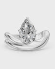 14k Pear Selene Ring