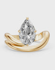 14k Pear Selene Ring