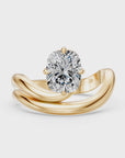14k Cushion Selene Ring