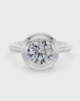 14k Round Eclipse Ring