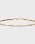 14K Micro Bezel Tennis Bracelet | 1 Carat