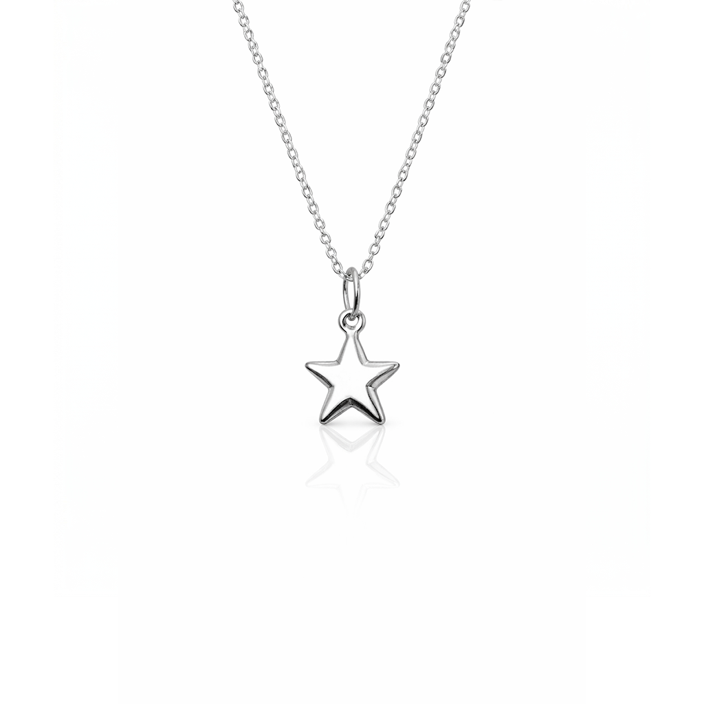 Puffy Star Necklace