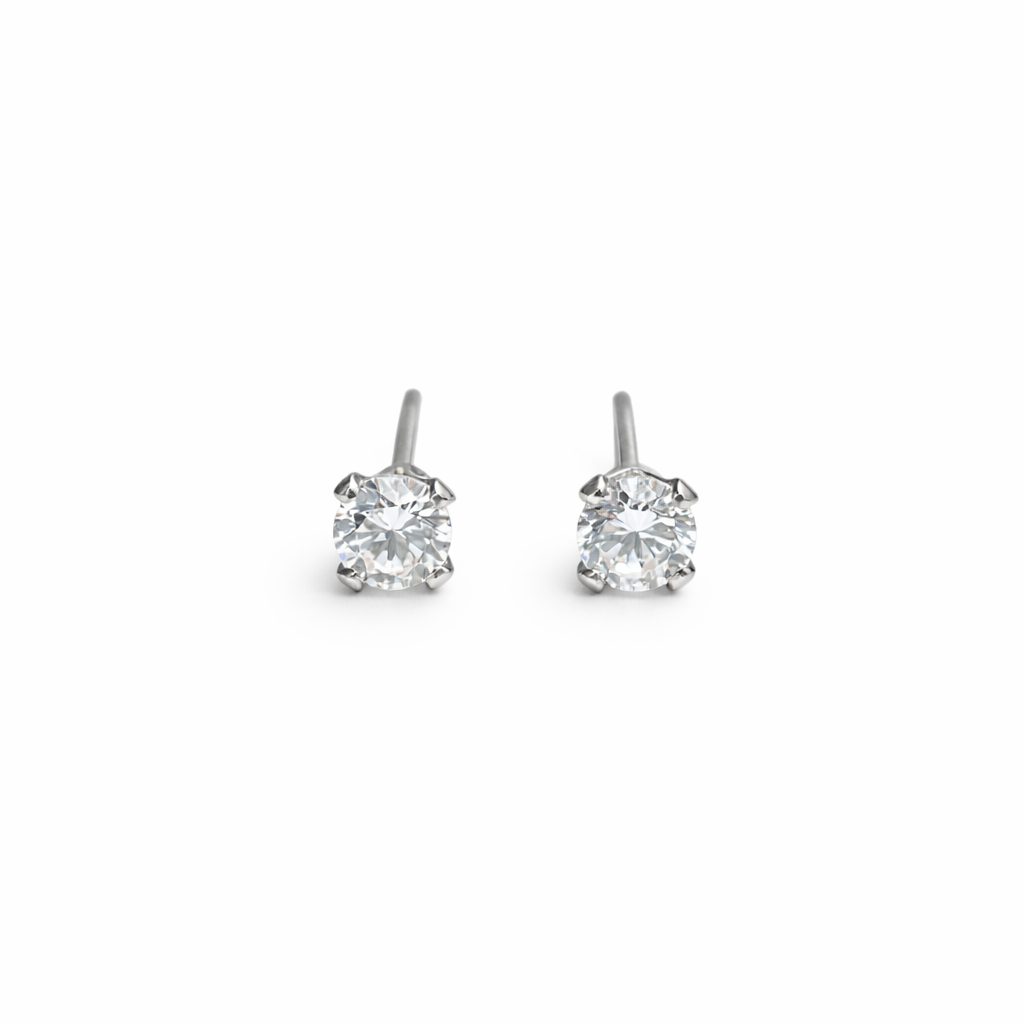 Crystal Birthstone Studs