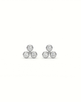 Gold Filled Tri-Crystal Studs