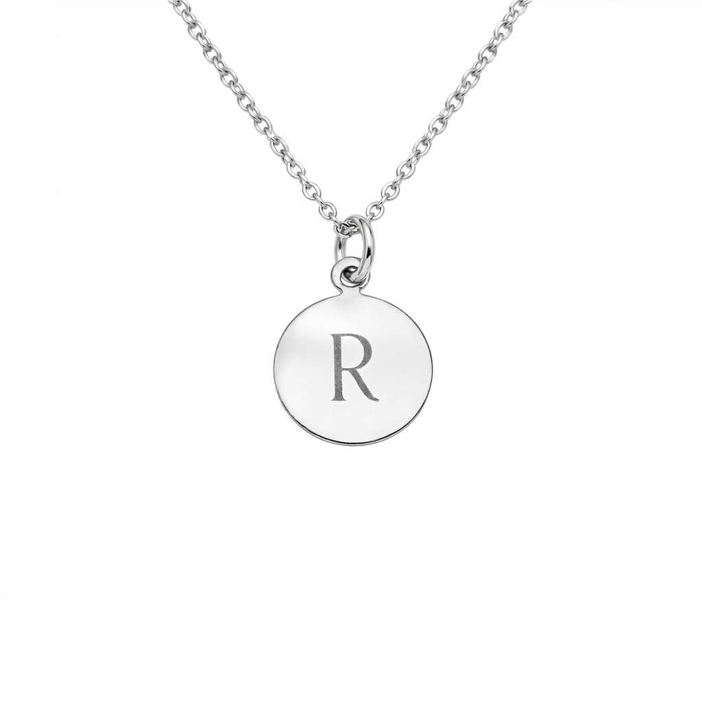 Circle Disc Necklace