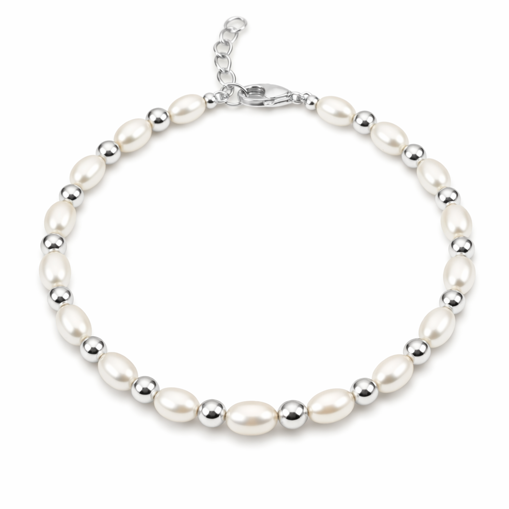 Dune Beaded Pearl Bracelet