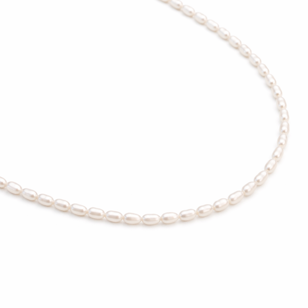 Slim Freshwater Pearl Necklace