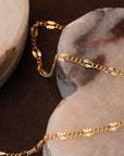 Starburst Curb Link Bracelet