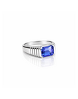 14k Tanzanite Pyramid Ring