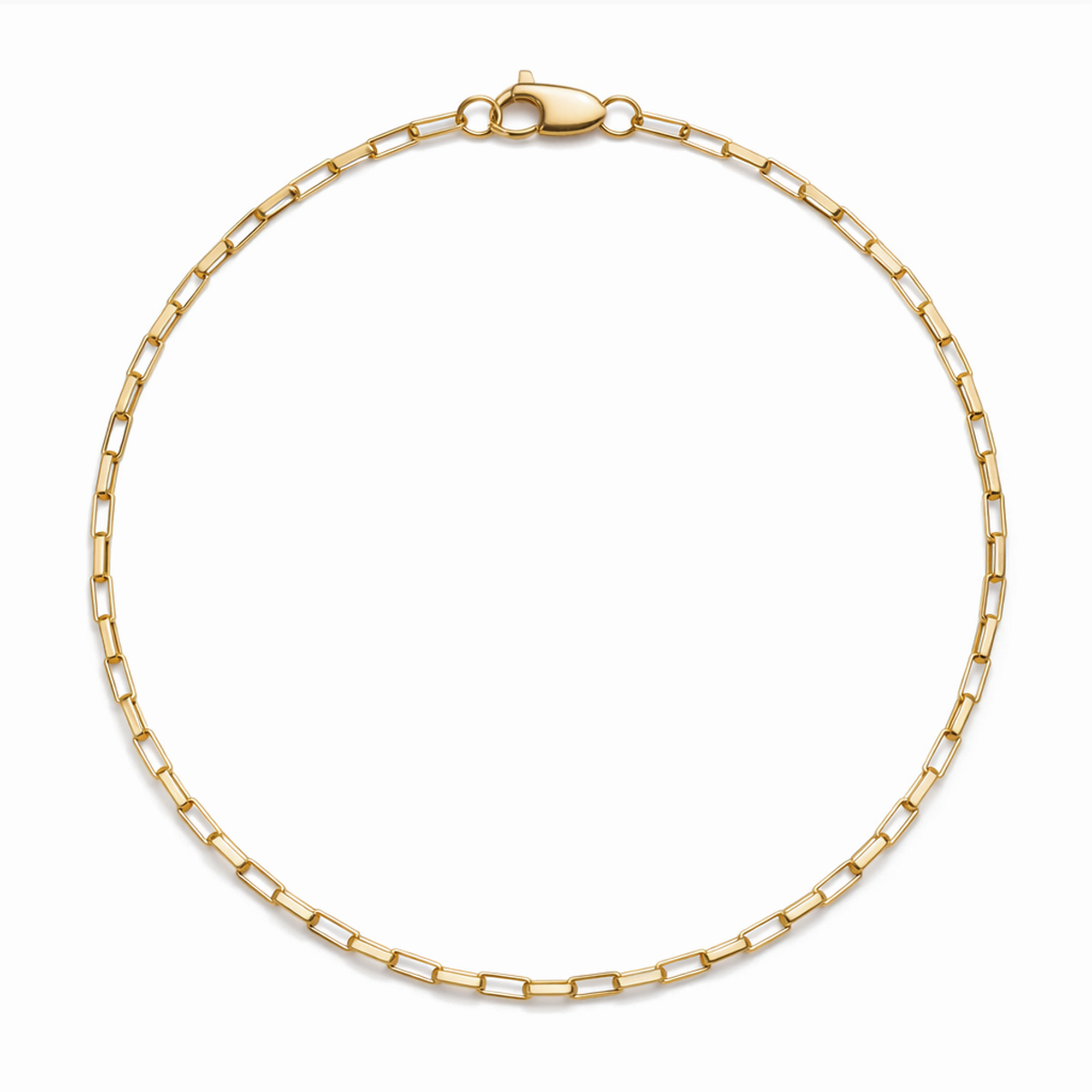 Gold Filled Thin Box Bracelet