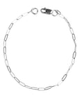 Thin Paperclip Bracelet