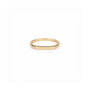 14k Gold Thin Signet Ring