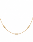 Tube Satellite Necklace