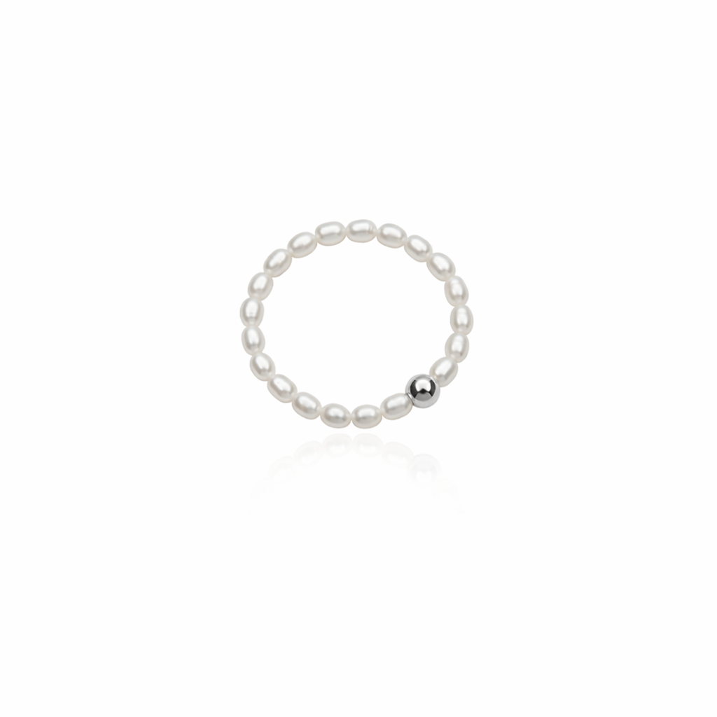 14k Solitude Freshwater Pearl Ring