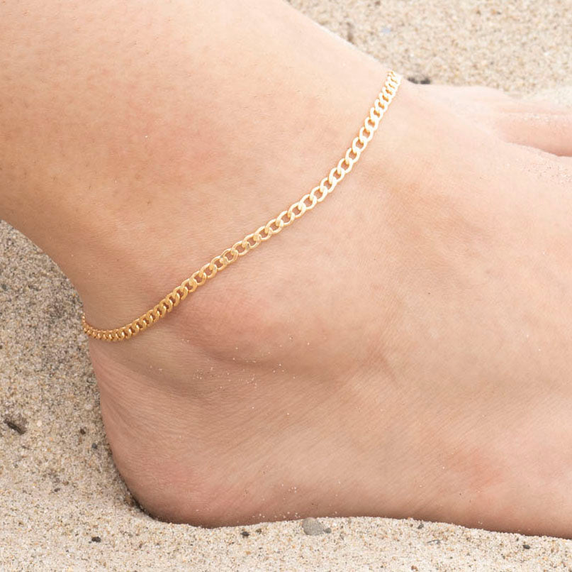 Curb Link Anklet