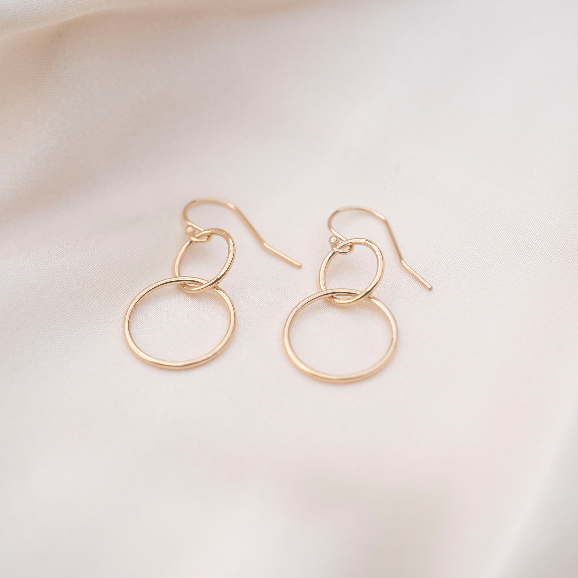 Gold Filled Loops Earrings