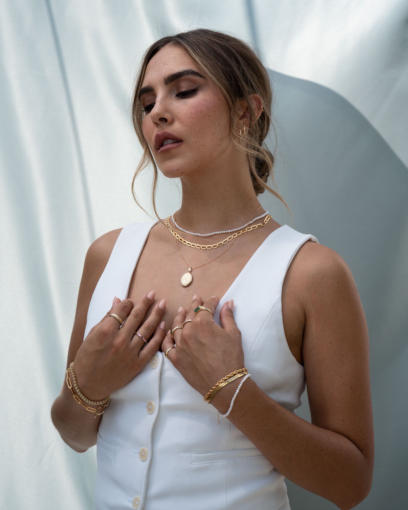 Petite Freshwater Pearl Necklace