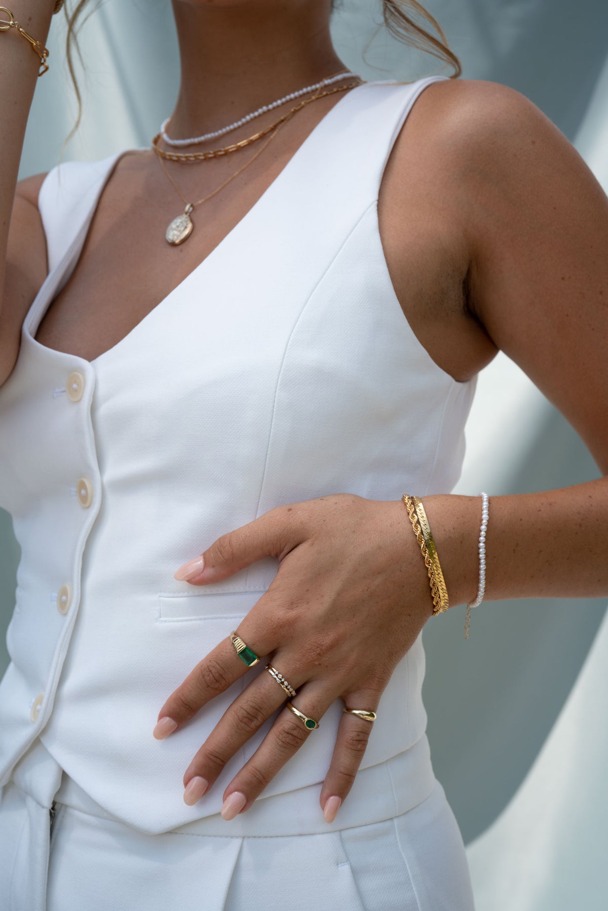 Petite Freshwater Pearl Necklace