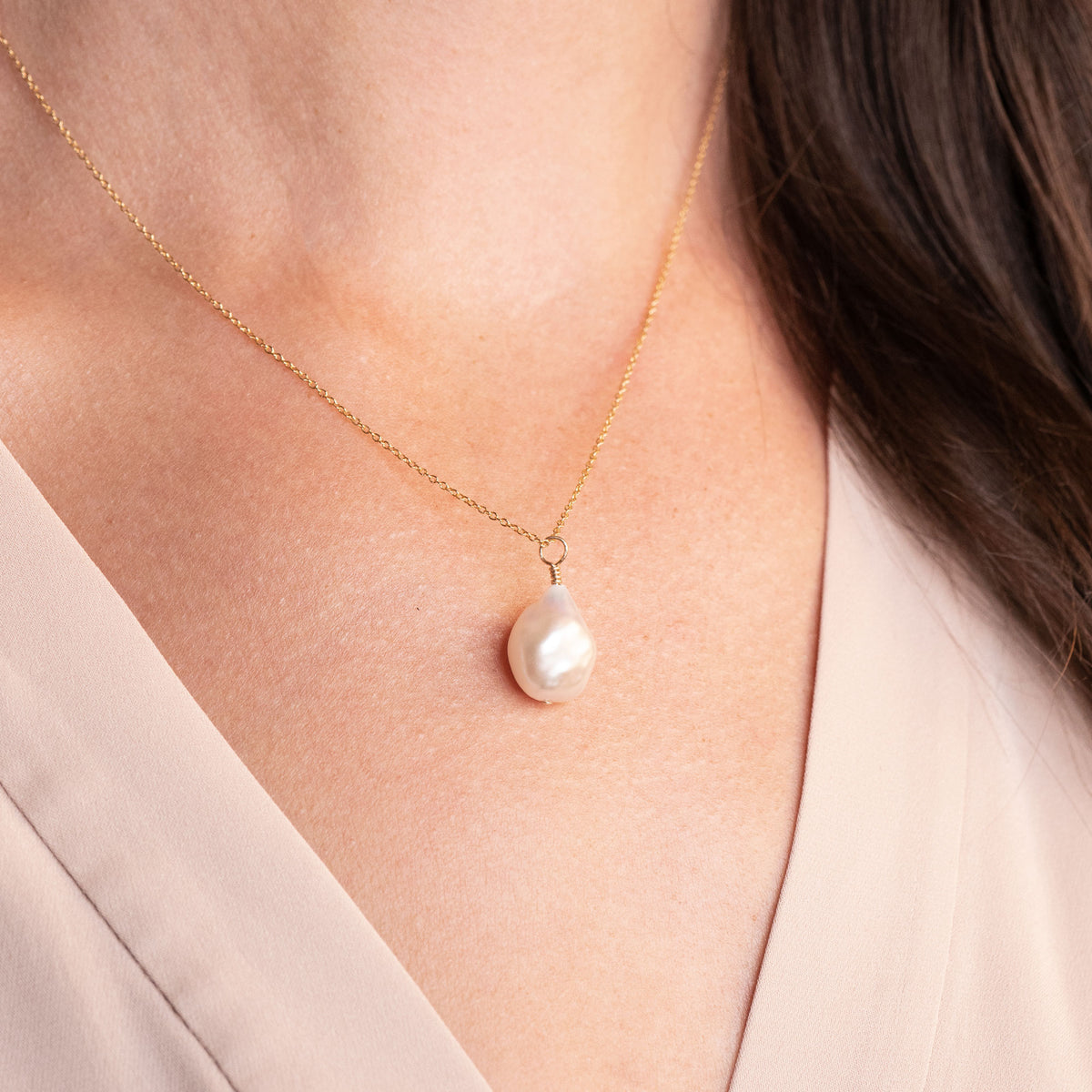 Pearl Drop Necklace