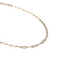 Gold Filled Paperclip XL Necklace