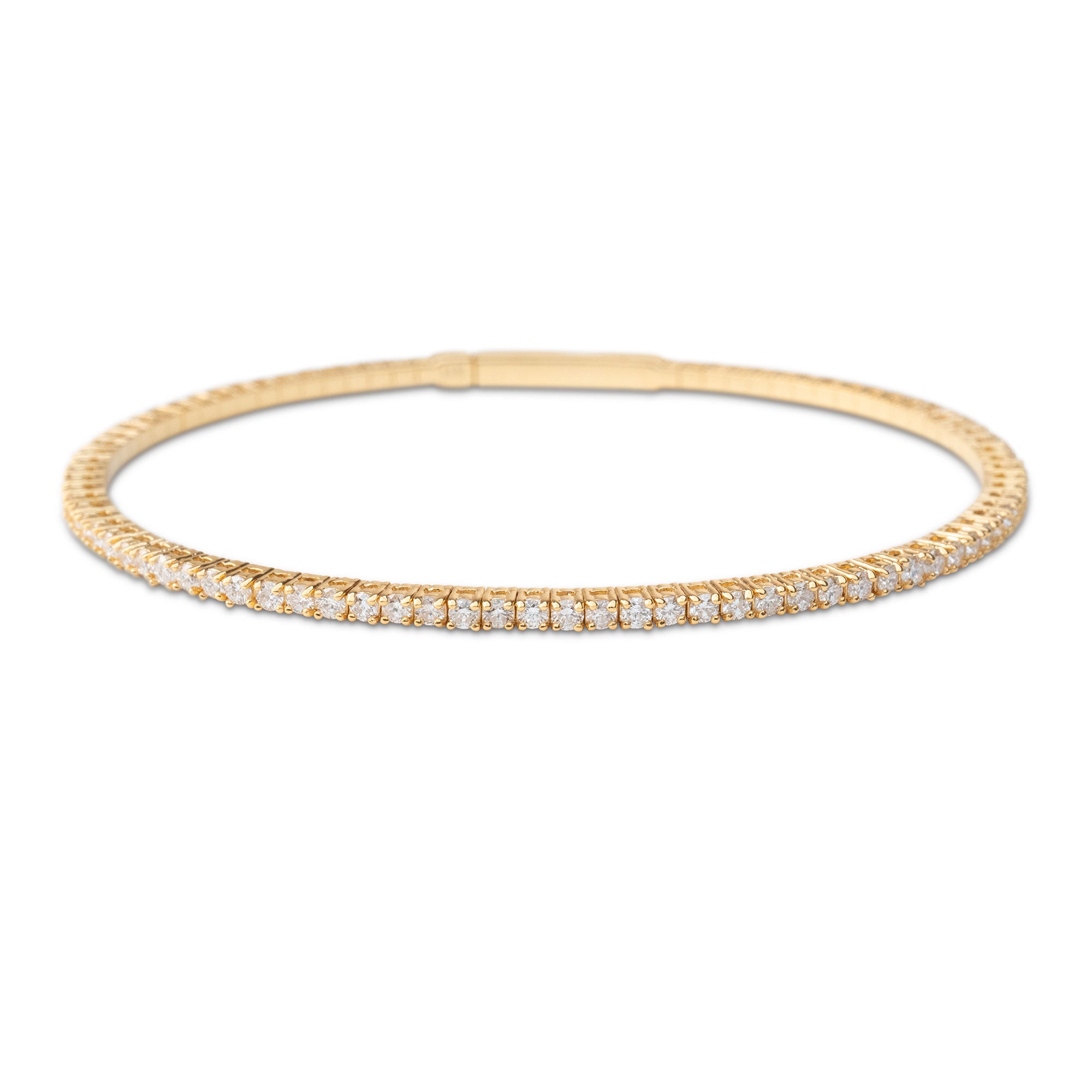 Diamond Flex Bangle | 1.7mm - Jewelry