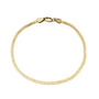 Gold Filled 3mm Herringbone Bracelet
