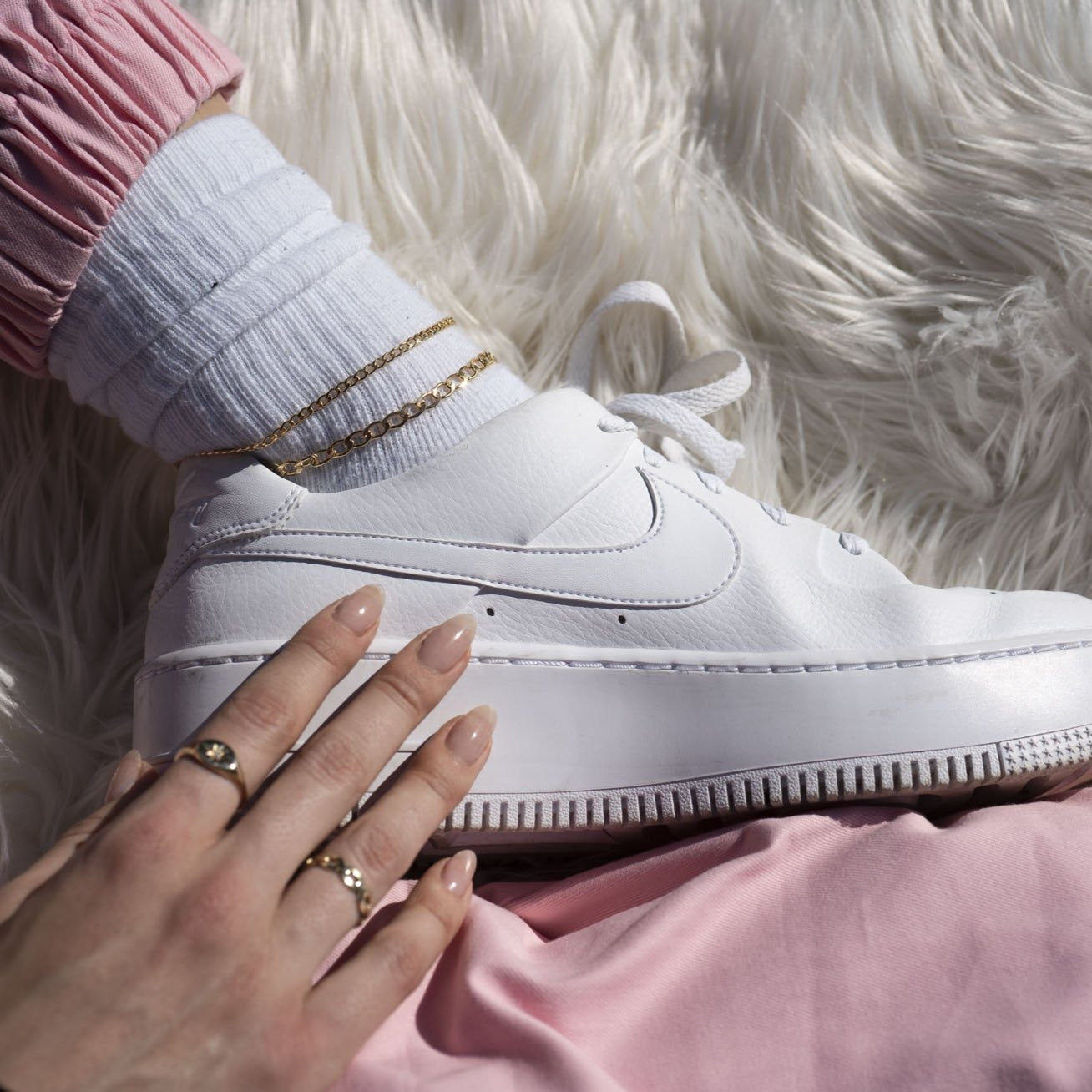 Curb Link Anklet