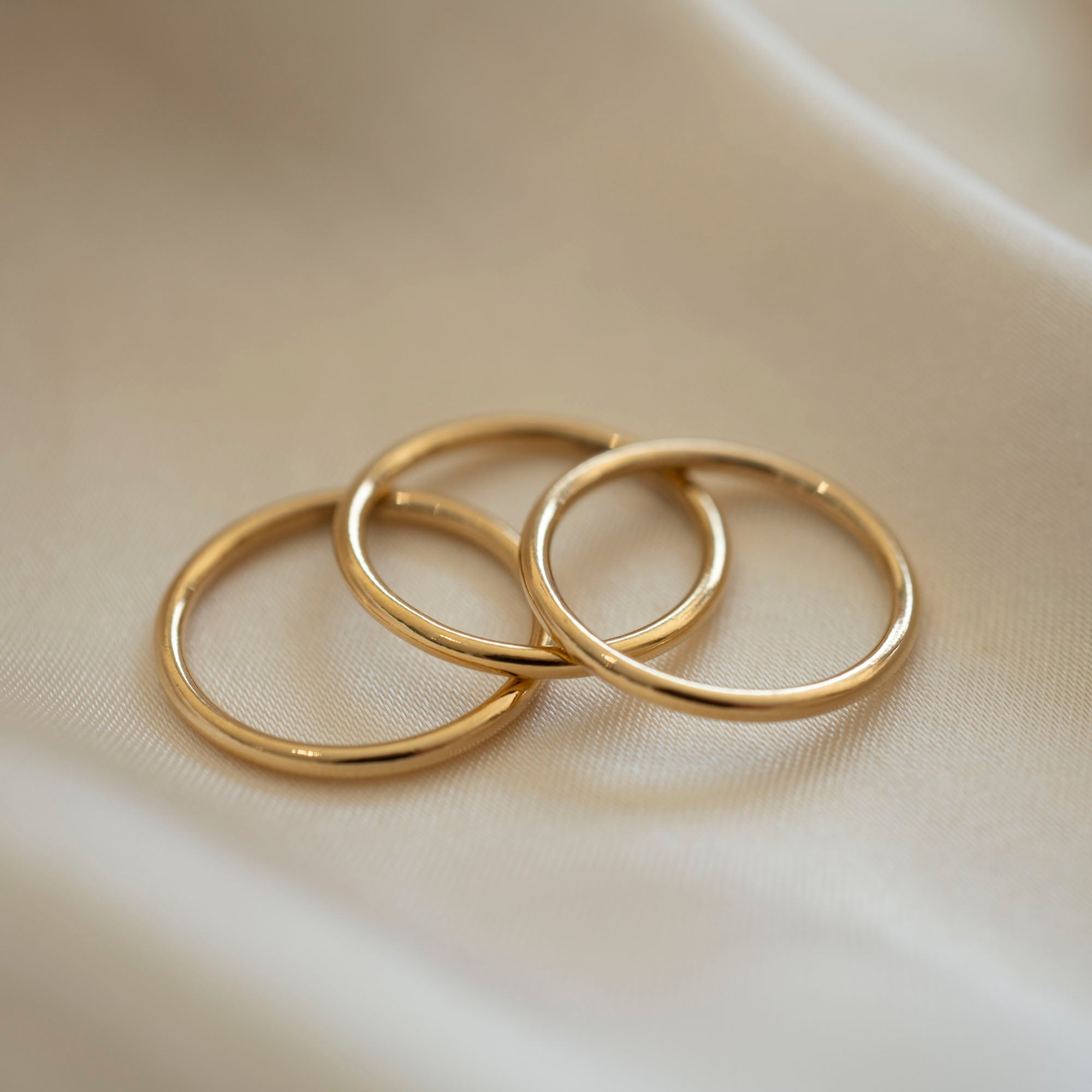 Bold Stackable Ring | Set of 3
