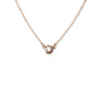 Diamond Bezel Necklace