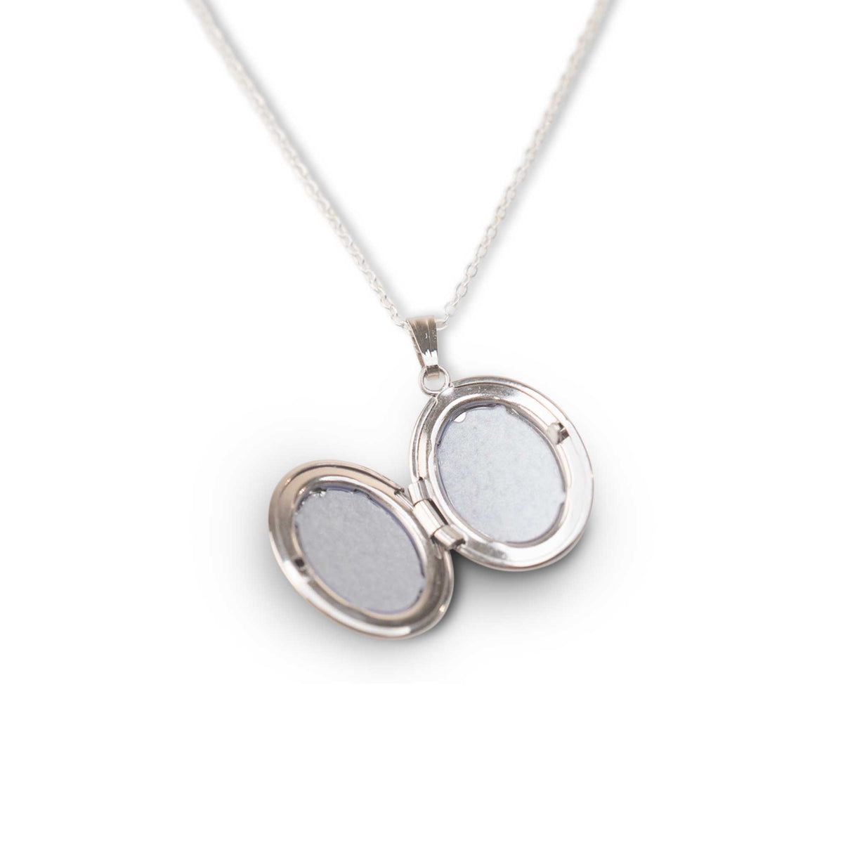 Diamond Oval Locket