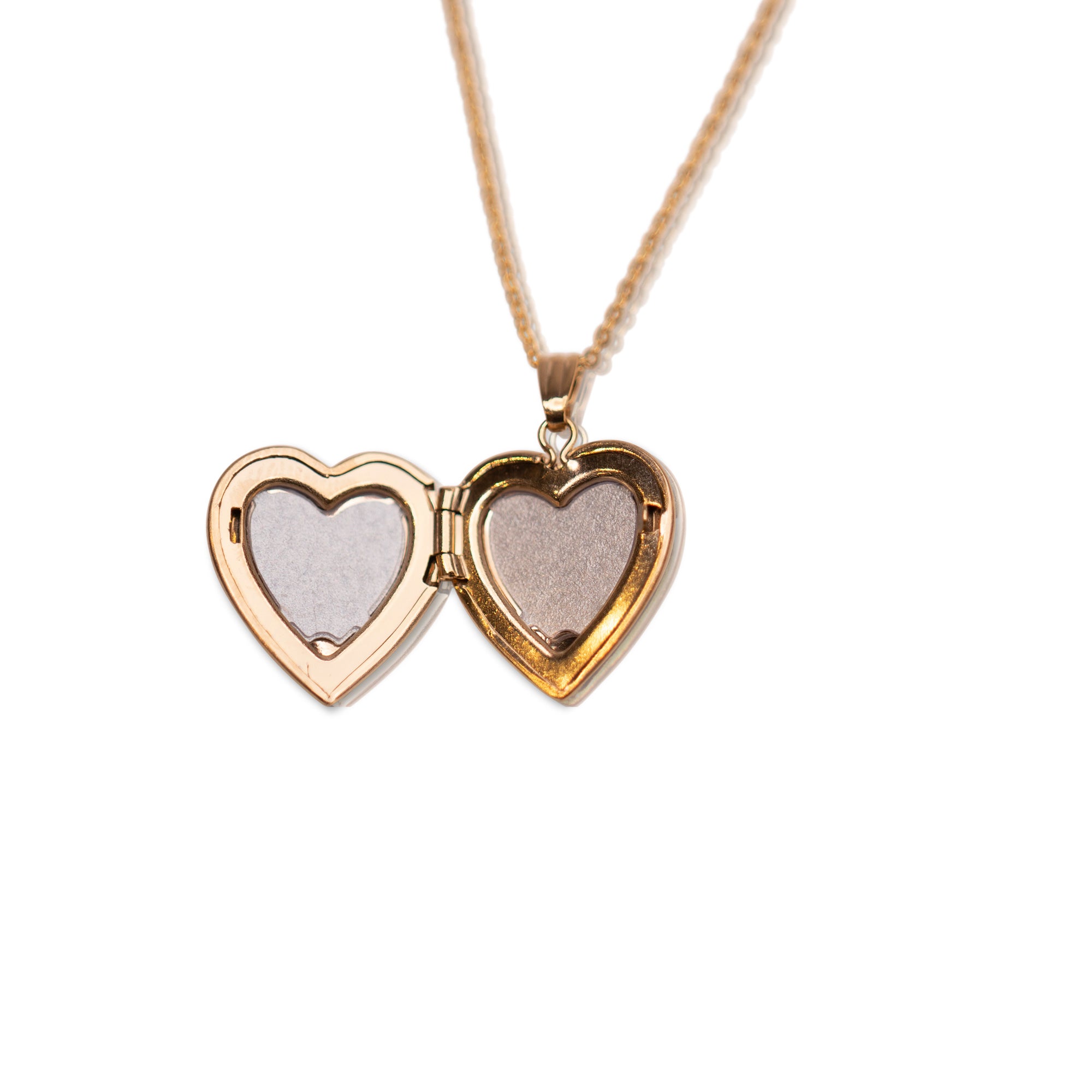 Diamond Heart Locket