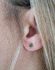 Gold Circle Studs, Gold Filled Studs, Cute Gold Studs, Gold Filled Studs, Earrings, Gold Filled Earrings, 14k Gold Studs, Simple Earrings