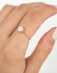 Gold Opal Ring, Gold filled Opal Ring, Natural Opal Ring, Opal Ring, 14k Gold Opal Ring, Handmade Opal Ring, Dainty Opal Ring