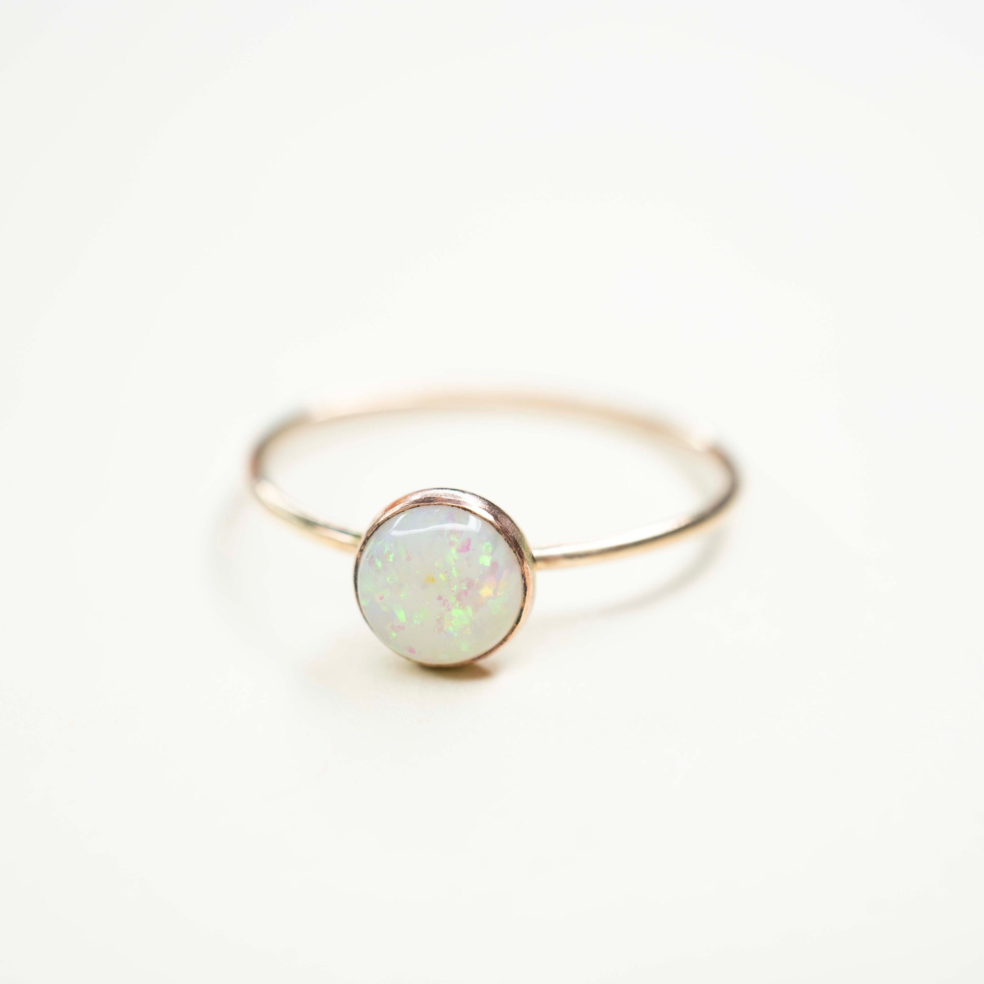 Gold Opal Ring, Gold filled Opal Ring, Natural Opal Ring, Opal Ring, 14k Gold Opal Ring, Handmade Opal Ring, Dainty Opal Ring