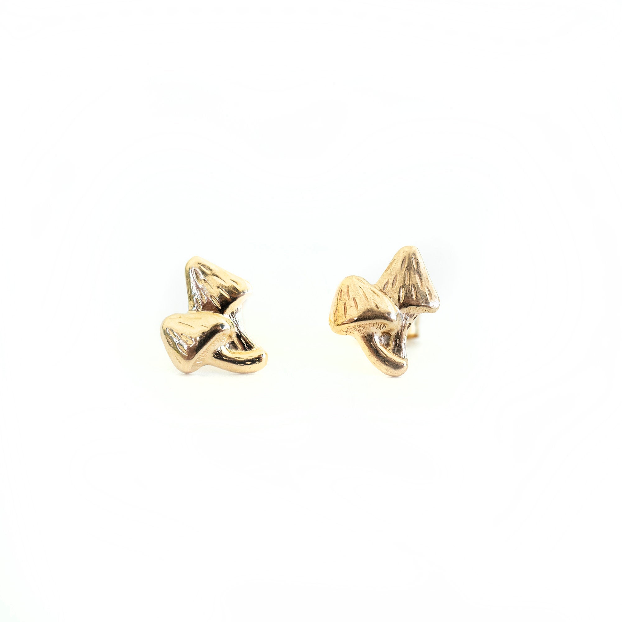 Mushroom Studs, Gold Studs, Veggie Studs, Gold Filled Studs, Earrings, Gold Filled Earrings, Holiday Gift, Gift for Her, Holiday, Gift