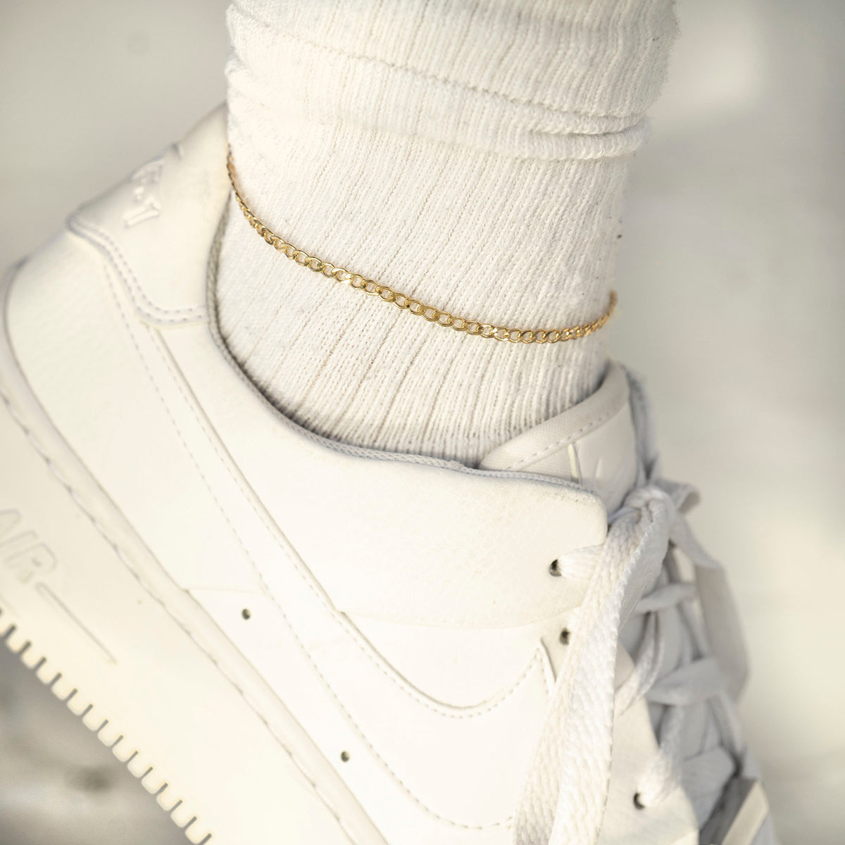 Curb Link Anklet