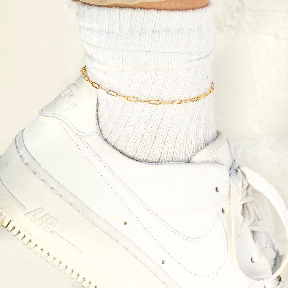 Paperclip Anklet