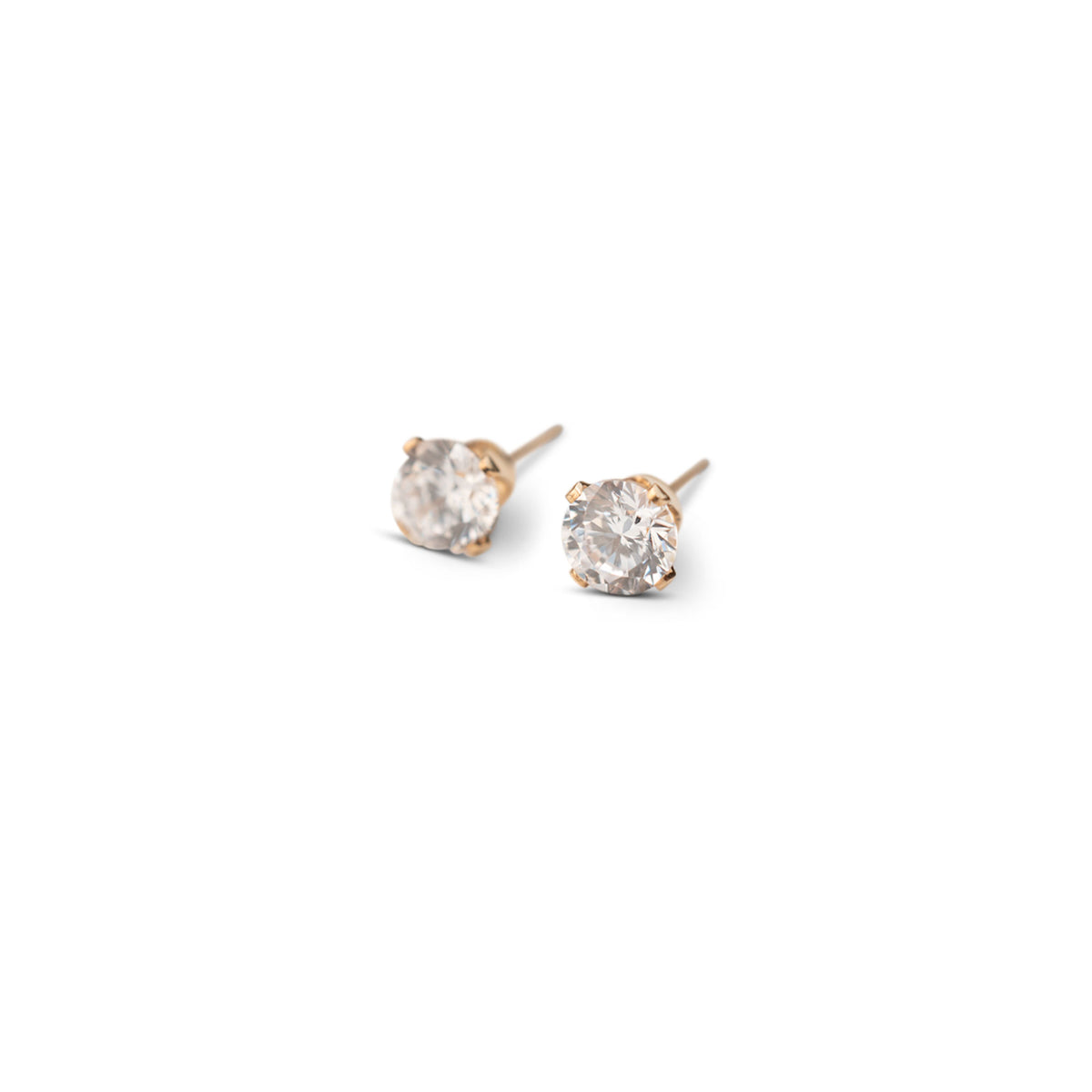 Crystal Studs | White